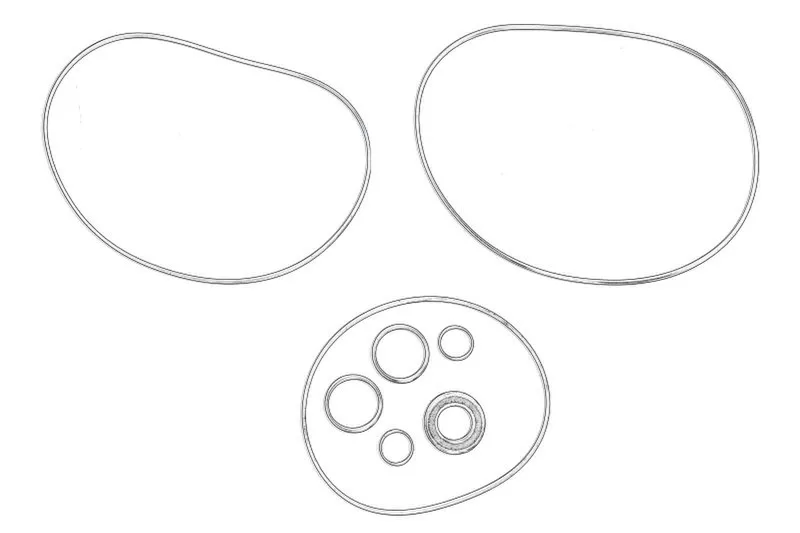 172A59-73380 Kit reparatie reductor OE YANMAR