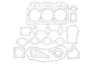 Set garnituri complet, motor