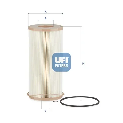 26.734.00 Filtru combustibil UFI
