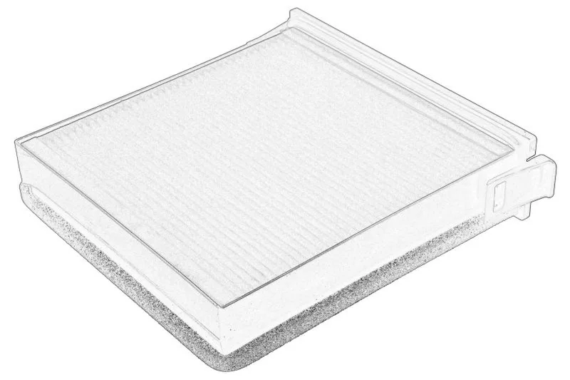 Filtru, aer habitaclu