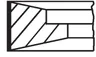 Set segmenti piston