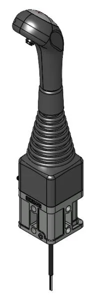 Hydraulic distributor joystick