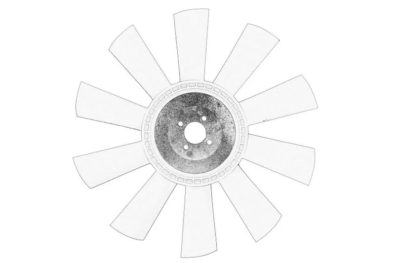 Paleta ventilator, racire motor