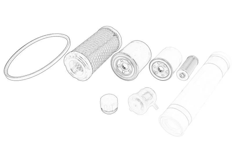 ABF03210-PTO Set piese, inspectie OE YANMAR