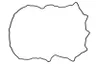 504070040 Garnitura, capac supape FPT