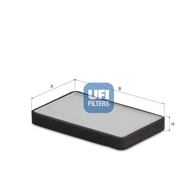 53.665.00 Filtru, aer habitaclu UFI