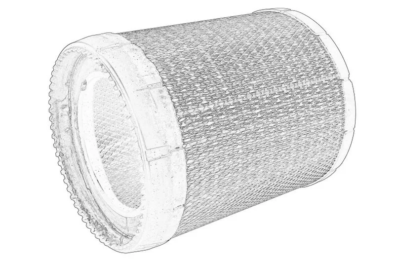 RE587791 Filtru aer OE JOHN DEERE