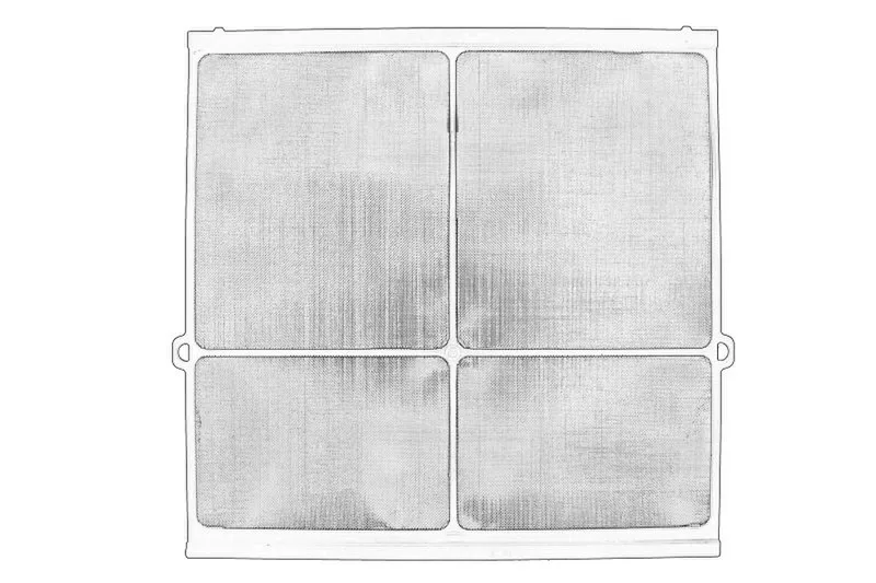 L166239 Grila radiator OE JOHN DEERE