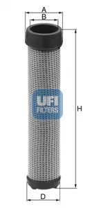 27.540.00 Filtru aer UFI