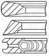 Set segmenti piston