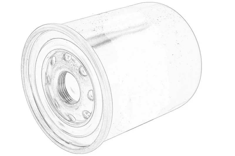 129A23-55800 Filtru combustibil OE YANMAR