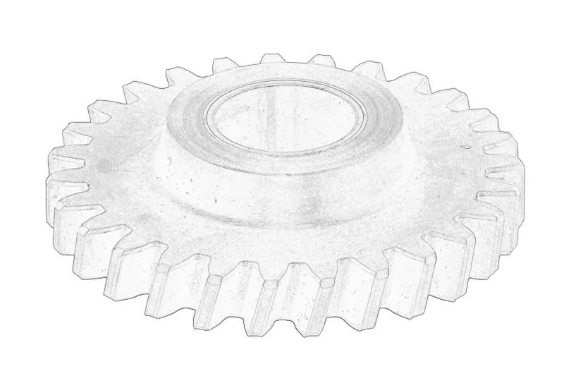 Pinion, pompa ulei