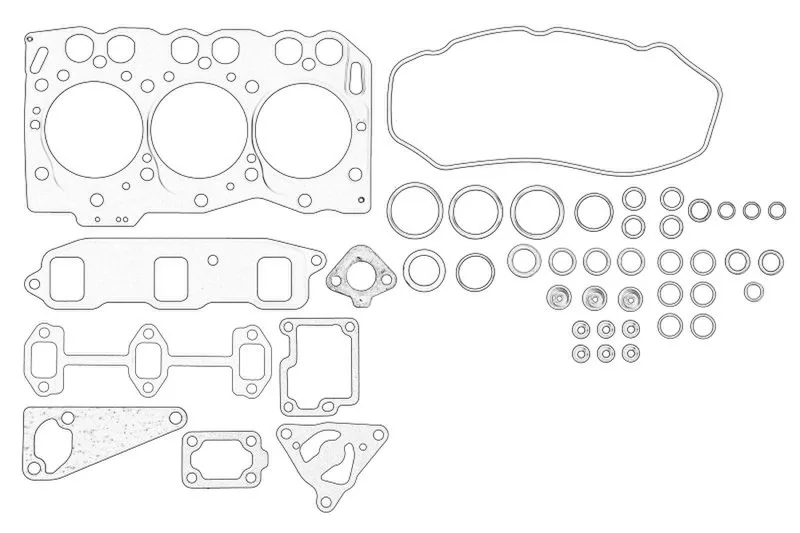 Set garnituri complet, motor