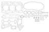Set garnituri complet, motor