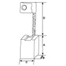 F 032 900 053 Perie, electromotor HC-CARGO