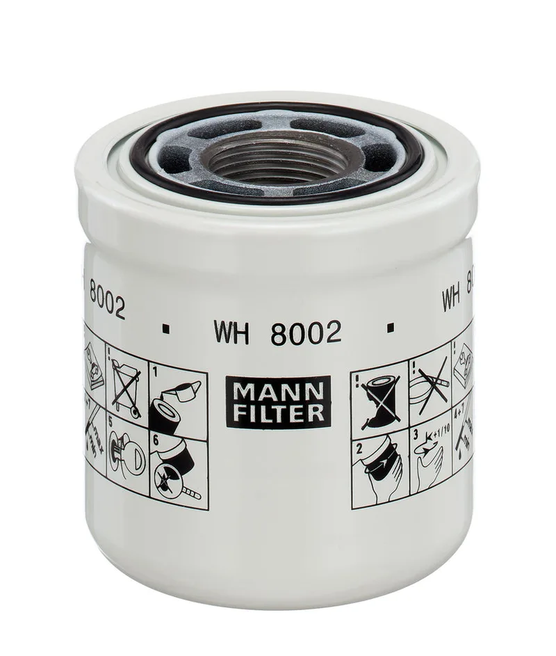 WH 8002 Filtru, sistem hidraulic primar MANN-FILTER