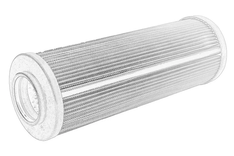 3J08015580 Filtru, sistem hidraulic primar OE KUBOTA
