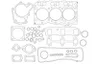 Set garnituri complet, motor