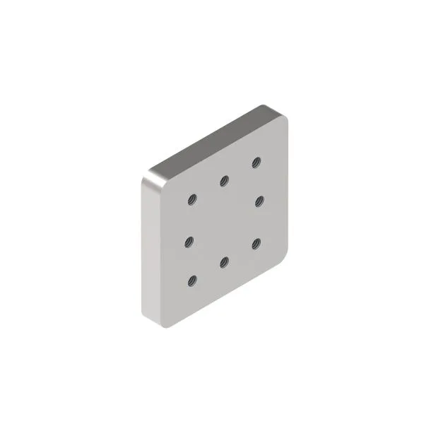 Hitch mounting plate
