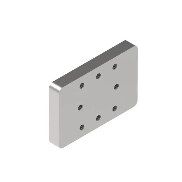 Hitch mounting plate
