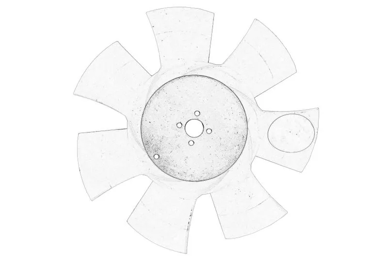 Paleta ventilator, racire motor