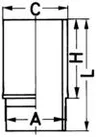 89024110 Camasa cilindru KOLBENSCHMIDT