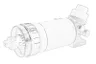 2656F079 Filtru combustibil OE PERKINS