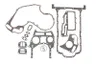 Set garnituri complet, motor