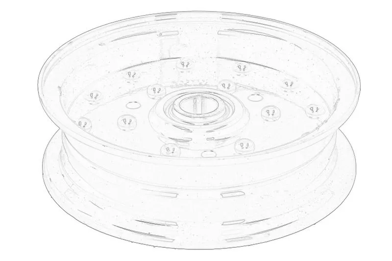 AE22622 Mecanism tensionare, curea distributie OE JOHN DEERE
