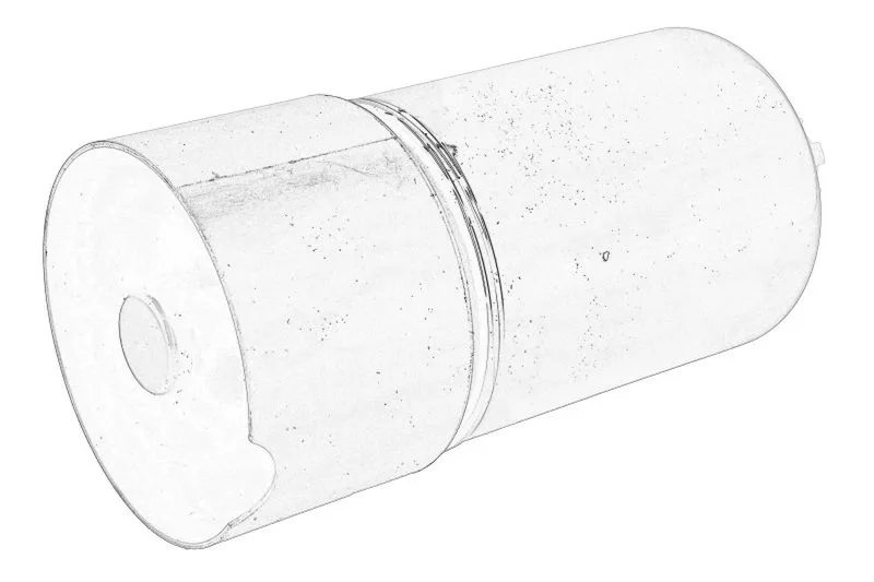 RE522688 Filtru combustibil OE JOHN DEERE