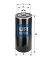 86.004.00 Filtru, sistem hidraulic primar UFI