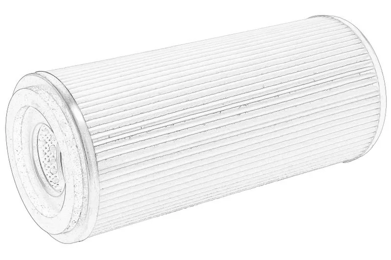 Filtru, sistem hidraulic primar