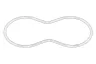 3687W017-PER Garnitura, carcasa termostat OE PERKINS