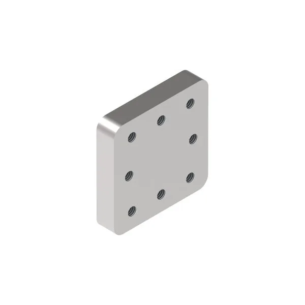 Hitch mounting plate