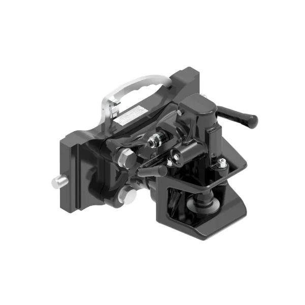 Transport hitch for agricultural tractor