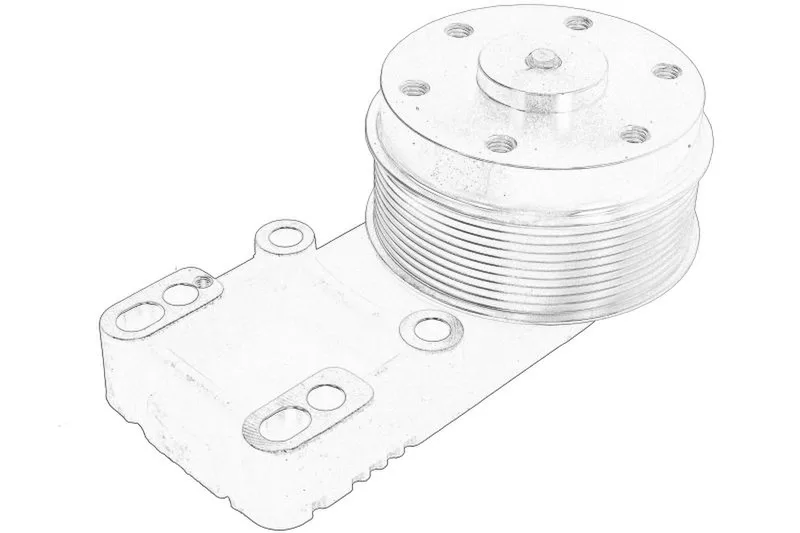 04518087 Suport, ventilator OE DEUTZ