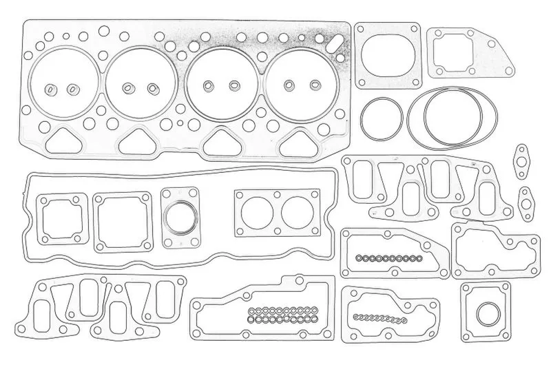 U5LT1202 Set garnituri complet, motor OE PERKINS