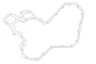 21826408-PER Garnitura capac, distributie OE PERKINS