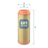 27.512.00 Filtru aer UFI