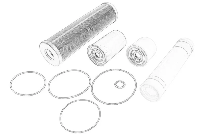 ABA08290 Set piese, inspectie OE YANMAR