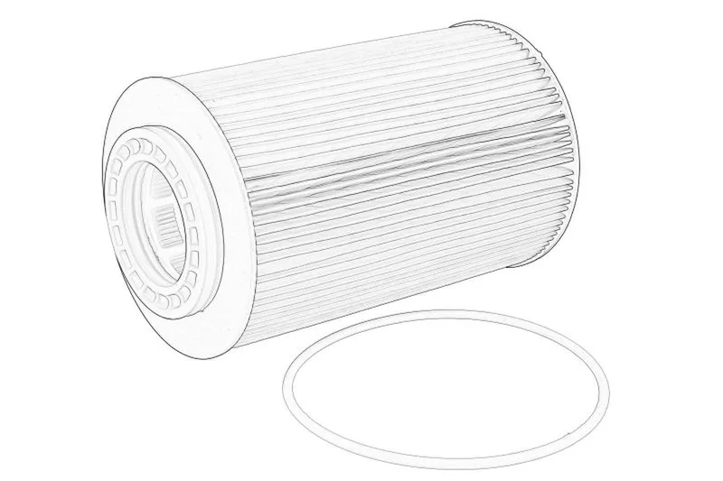Filtru, sistem hidraulic primar