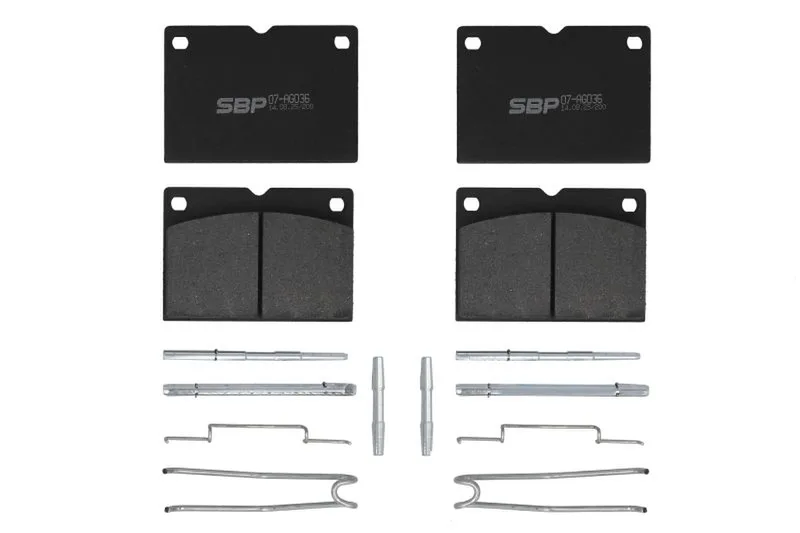 07-AG036 Set placute frana,frana disc SBP
