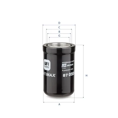 Filtru, sistem hidraulic primar