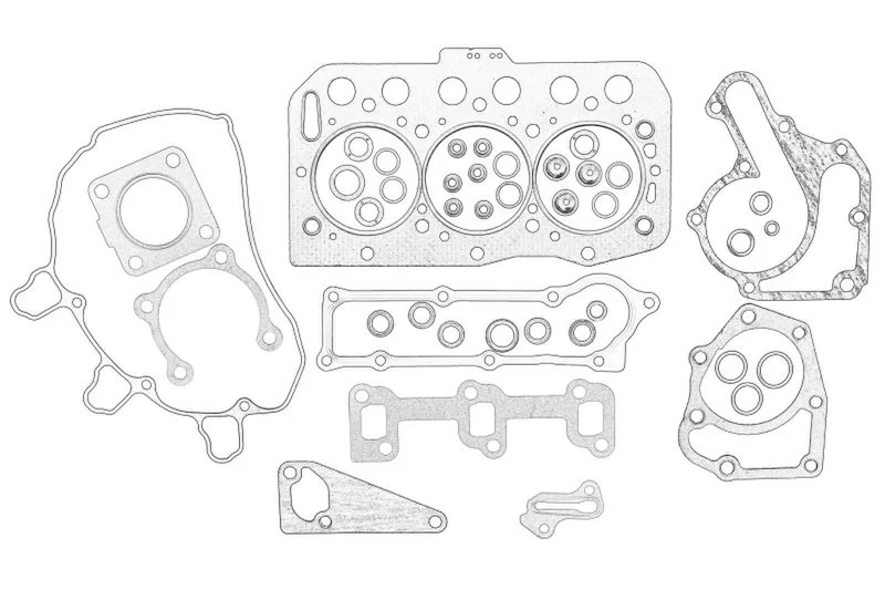 Set garnituri complet, motor