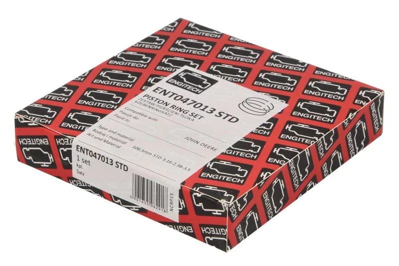 ENT047013 STD Set segmenti piston ENGITECH