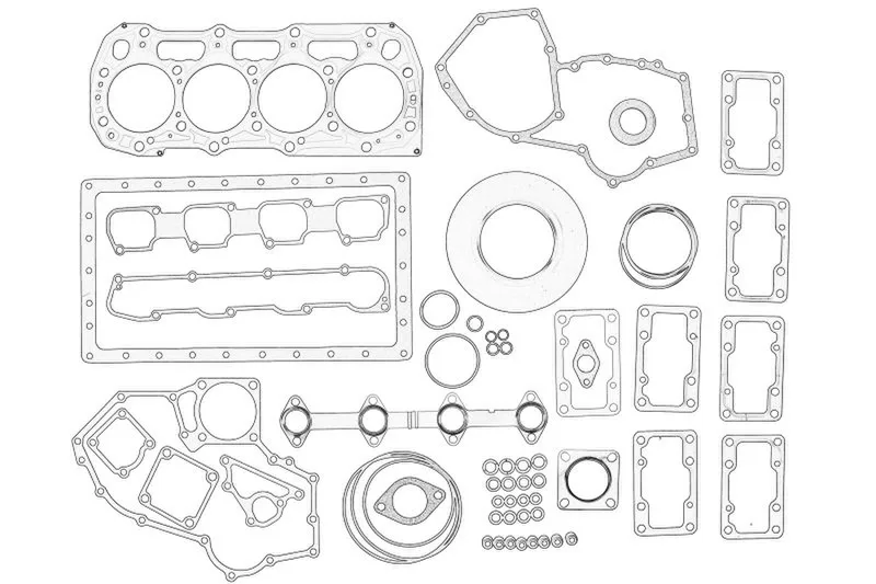 Set garnituri complet, motor