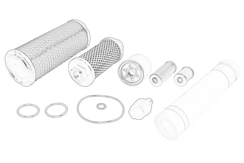 ABE04901 Set piese, inspectie OE YANMAR