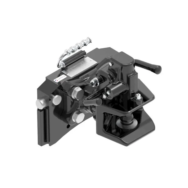 Transport hitch for agricultural tractor