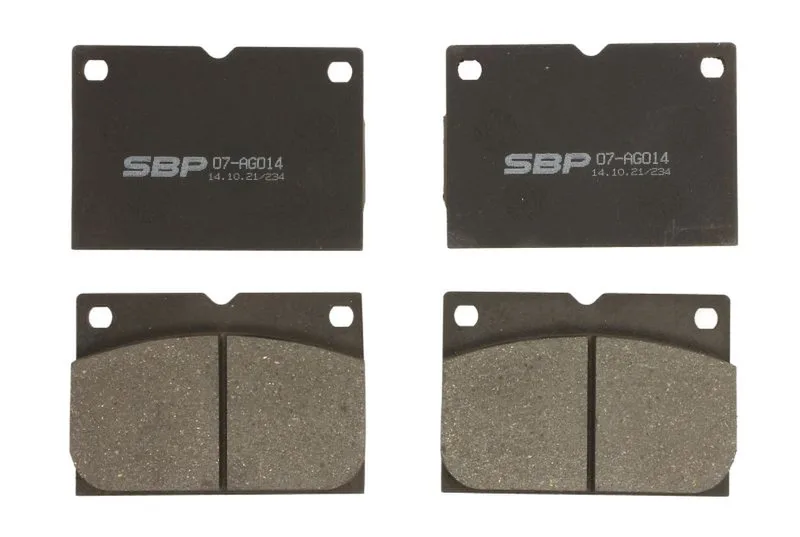 07-AG014 Set placute frana,frana disc SBP