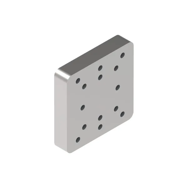 Hitch mounting plate